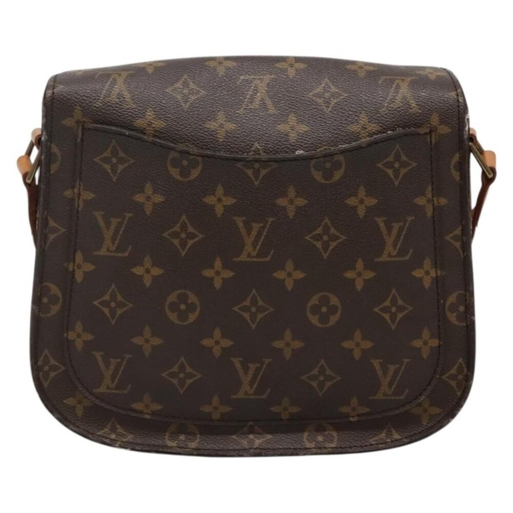 Authentic LOUIS VUITTON Monogram Saint Cloud GM Shoulder Bag M51242 LV - Picture 9 of 16